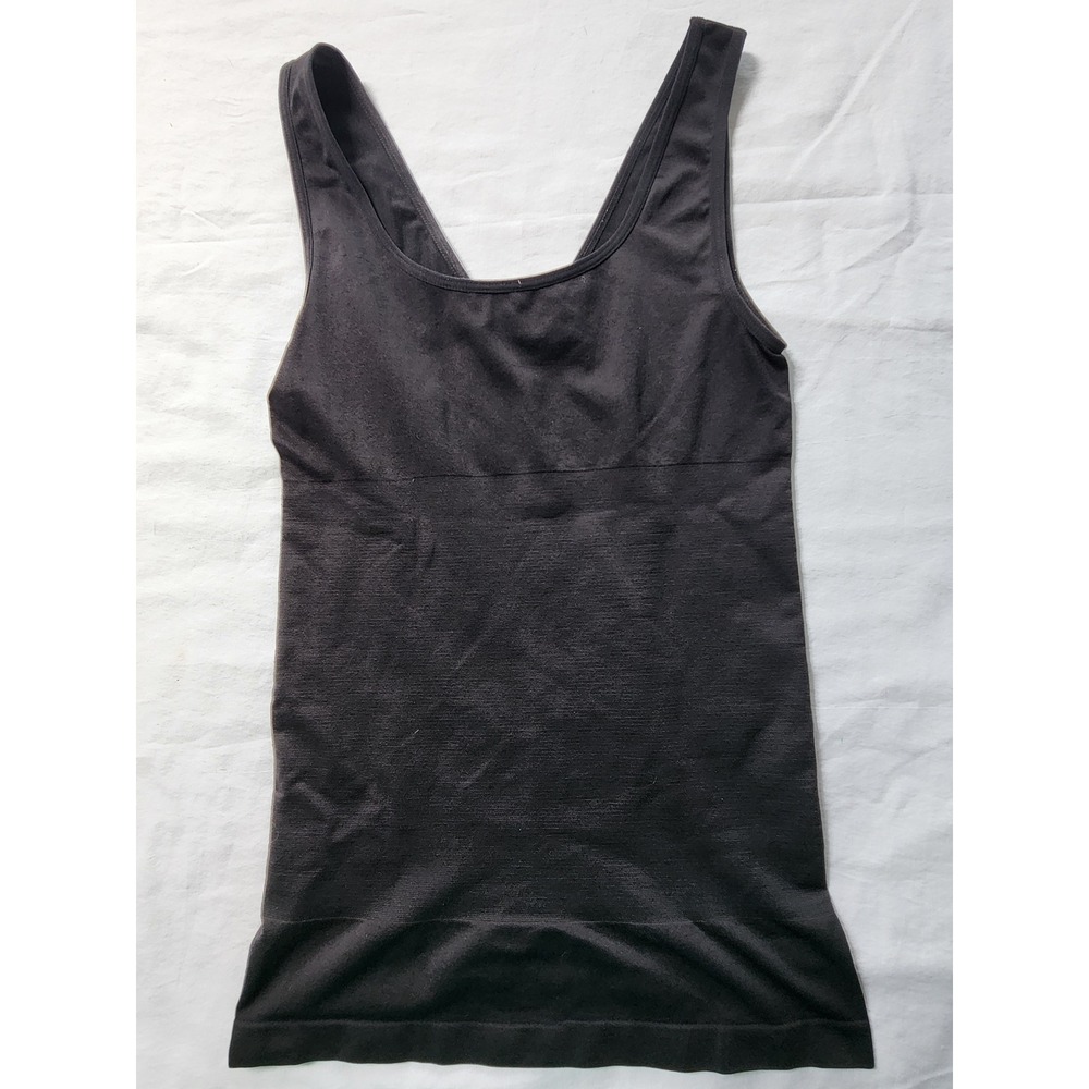 Yummie by Heather Thomson Black Seamless Reversible Shaping Tank Top S/M